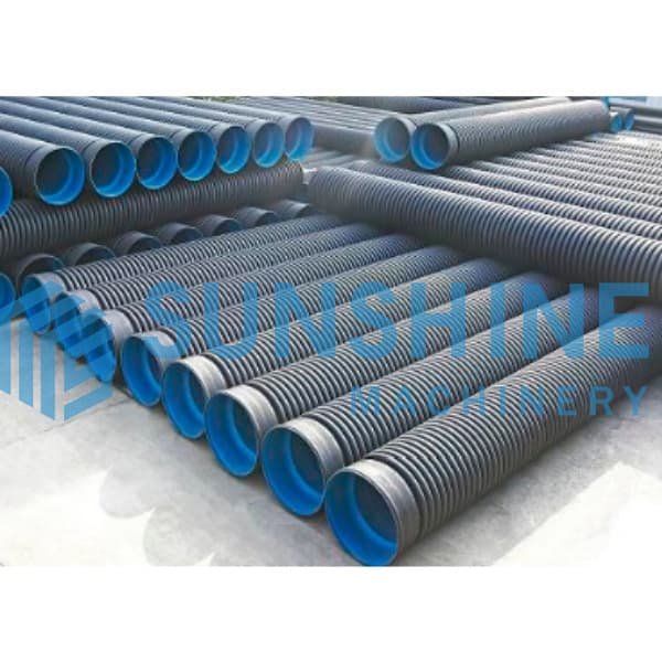 Double Wall Corrugated Pipe Machine
