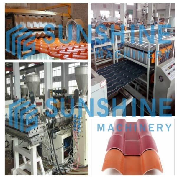 PVC Glazed Tile Machine