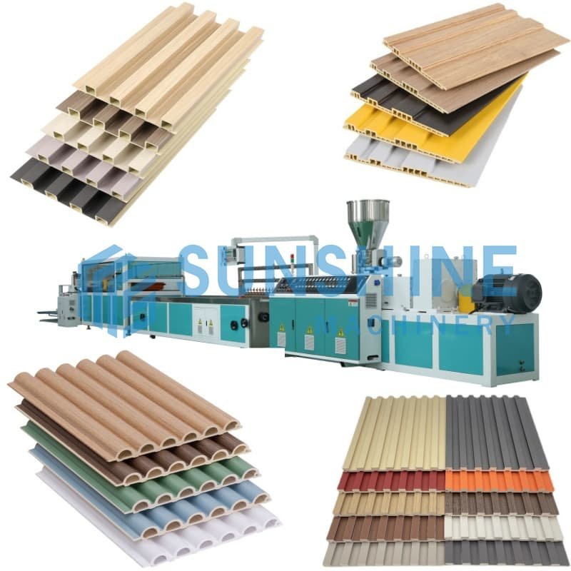 PVC Wall Panel Machine - Plastic Extruder Machine