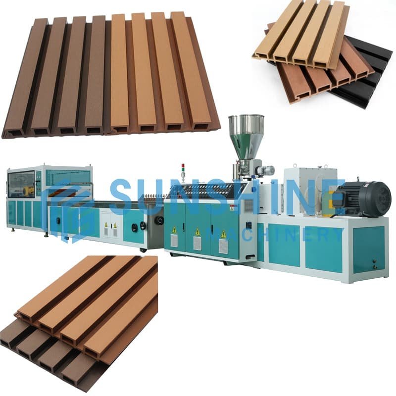 WPC Machine - Plastic Extruder Machine