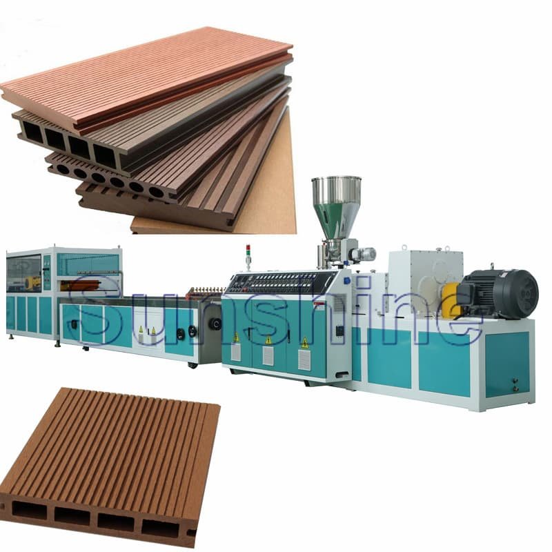 WPC Machine - Plastic Extruder Machine